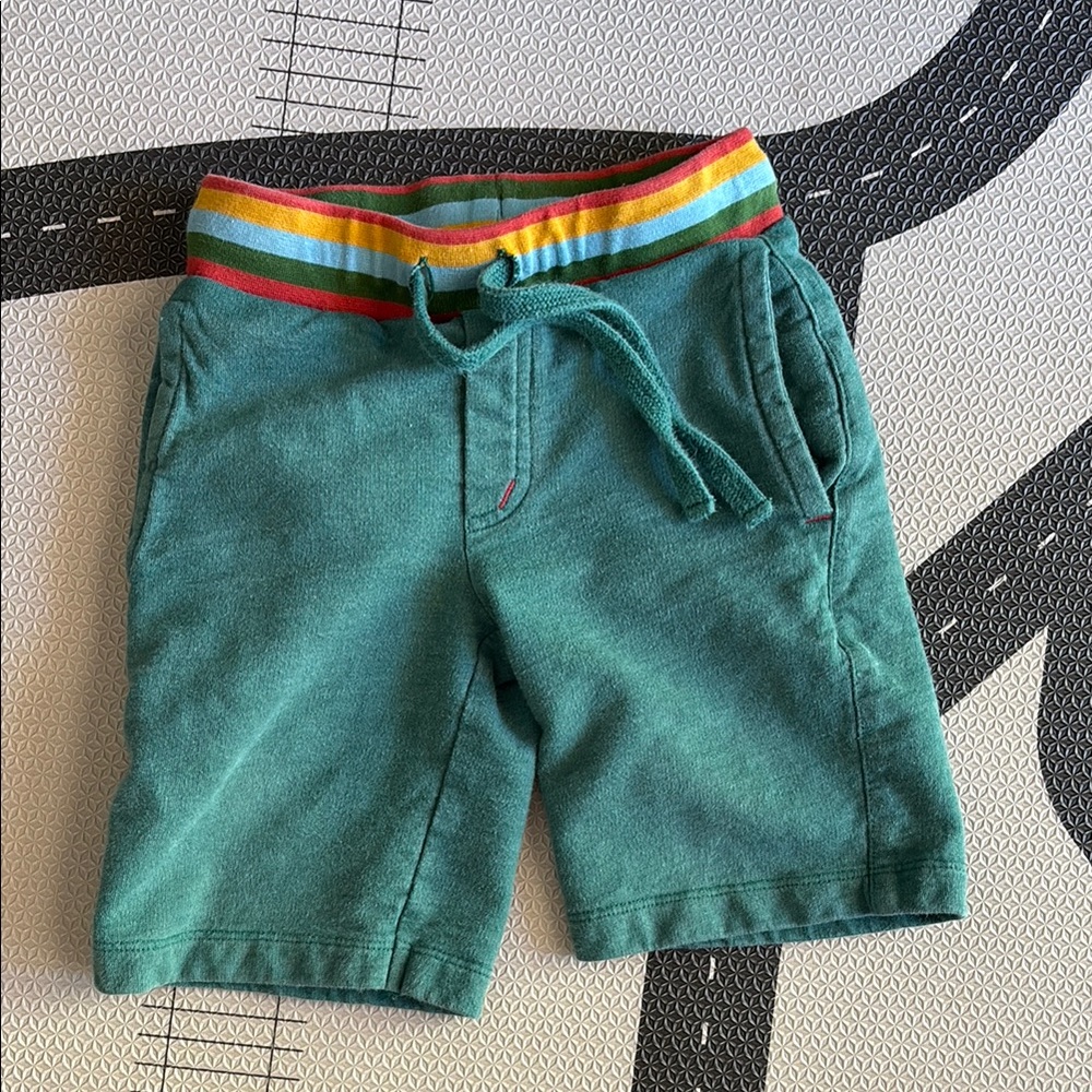 Little Green Radicals comfy jogger shorts
